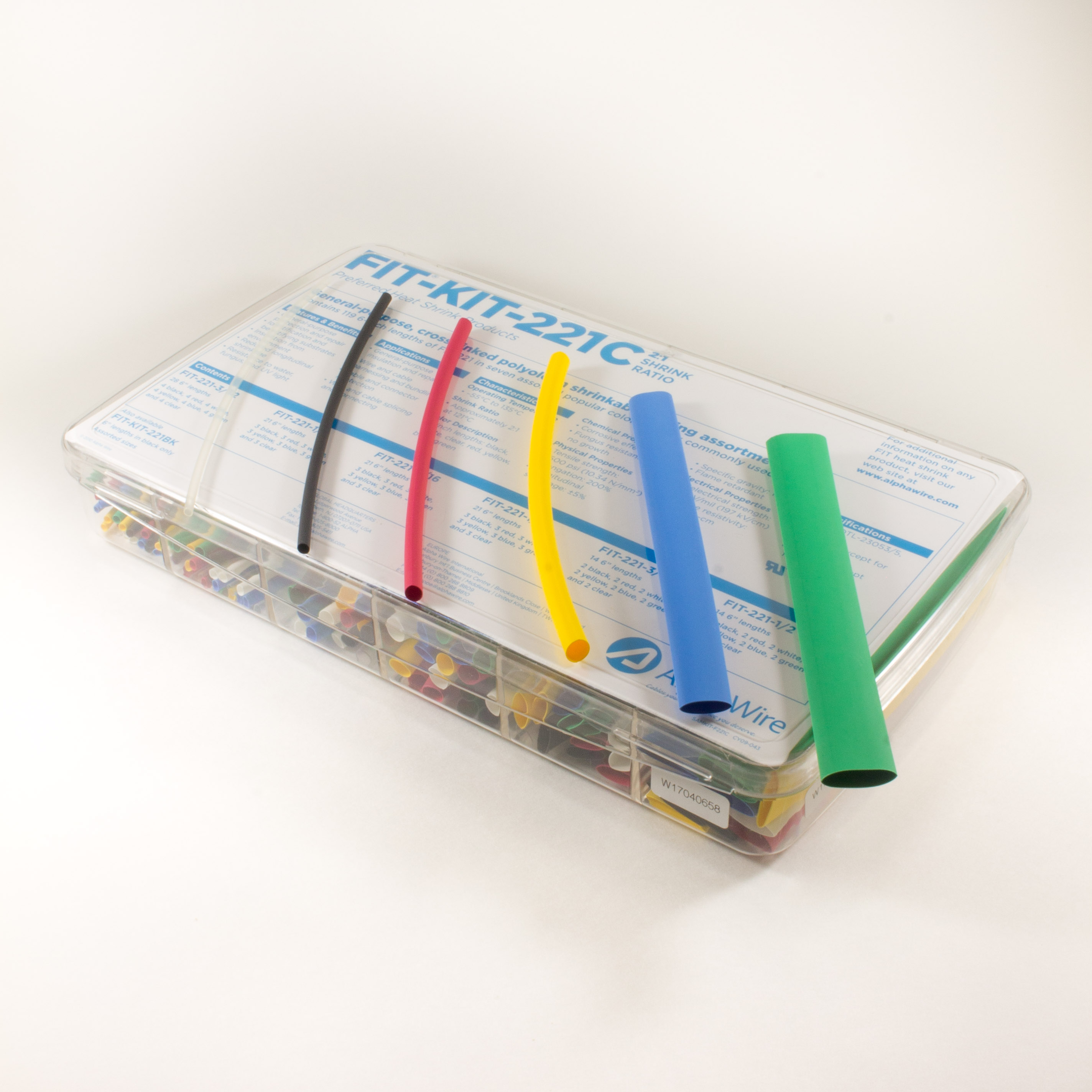 Alpha Wire FIT Kit Shrink Tubing