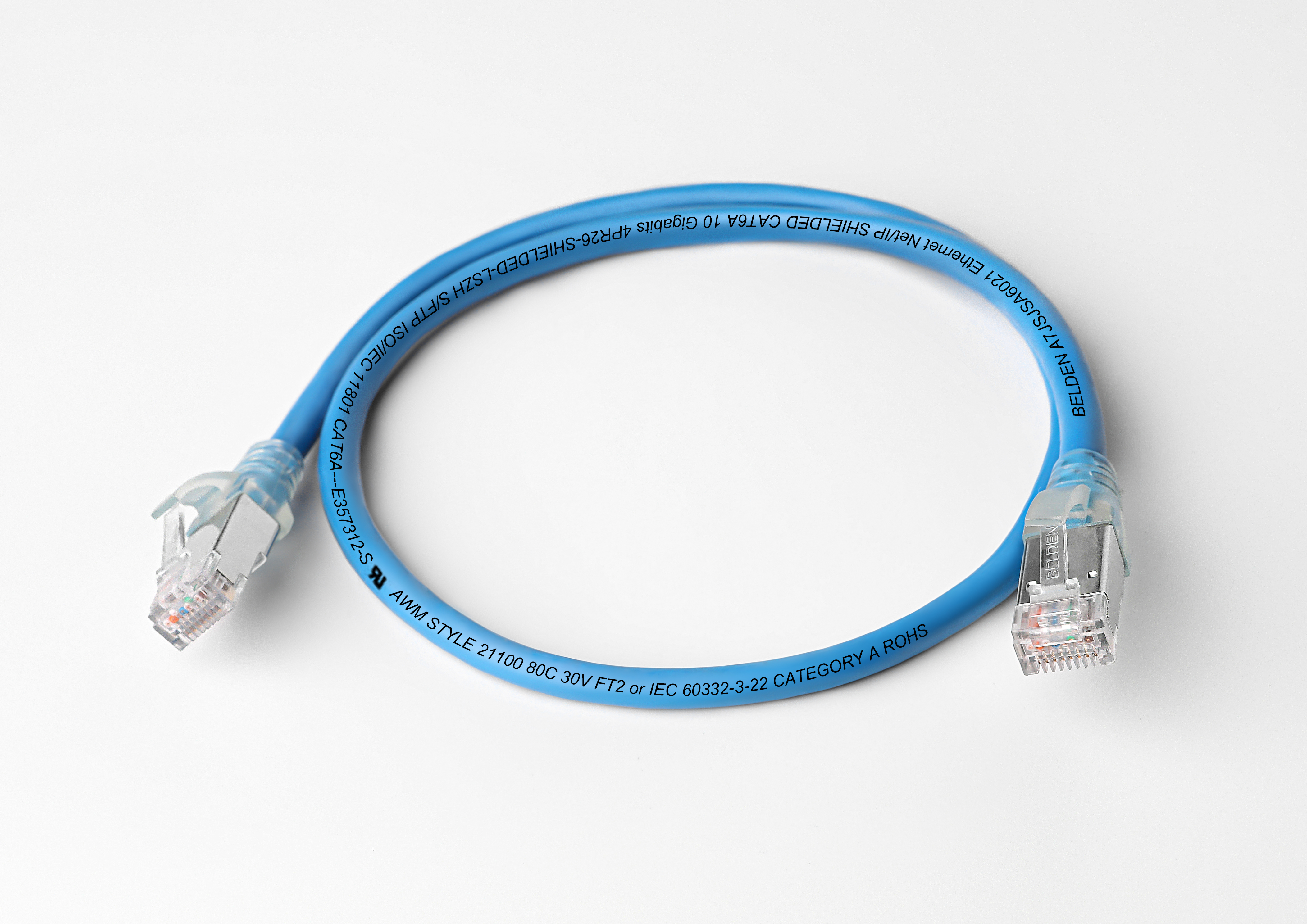 BELDEN 8423 新品未使用品 6m Belden C601109007 CAT6 Plus Patch Cable, 24/4 Solid Bonded