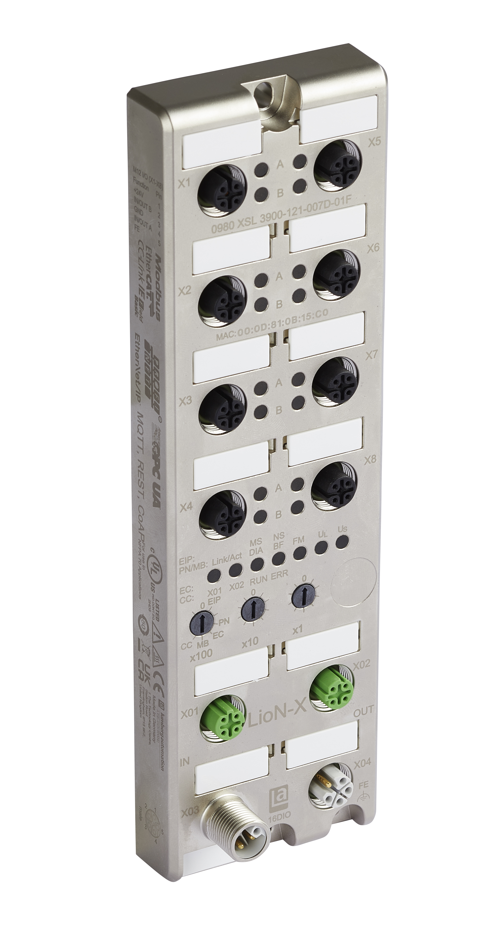 Digital I/O Modules for Industrial Ethernet - 0980 XSL 3900