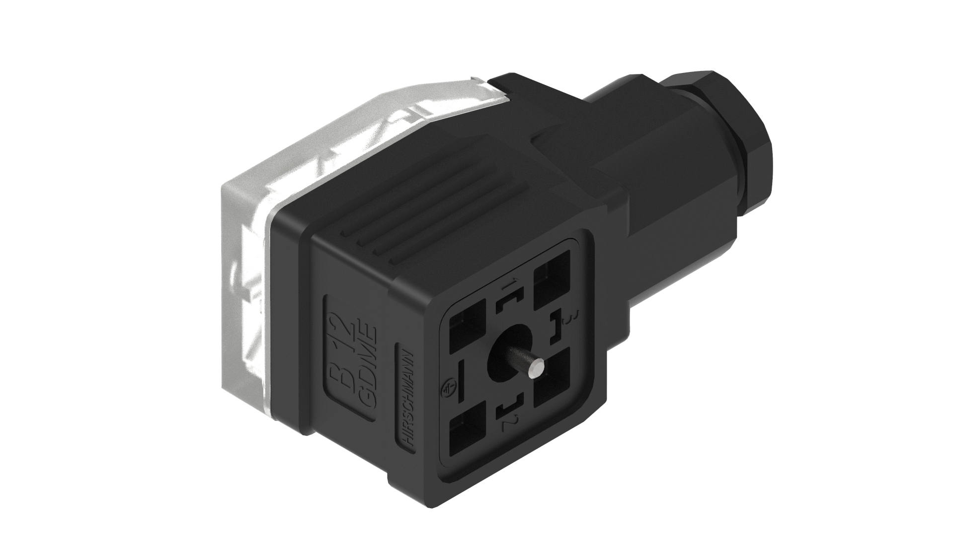 Valve Connectors GDME 3011 black