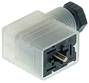 Valve Connectors - GML 209 NJ GB1 LED 230 black