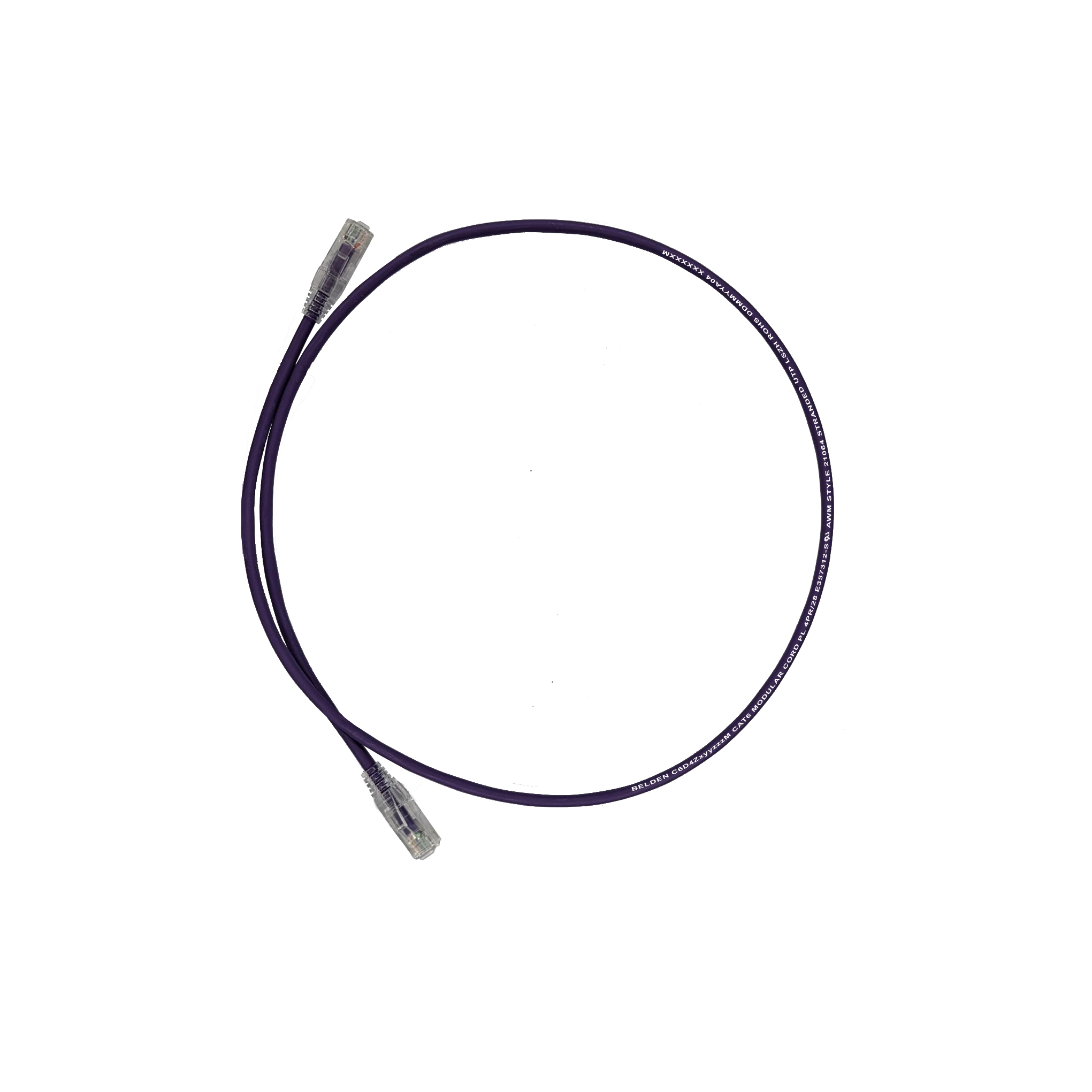Copper Patch Cords - C6D4ZxyyzzzM Copper Patch Cords - C6D4ZxyyzzzM