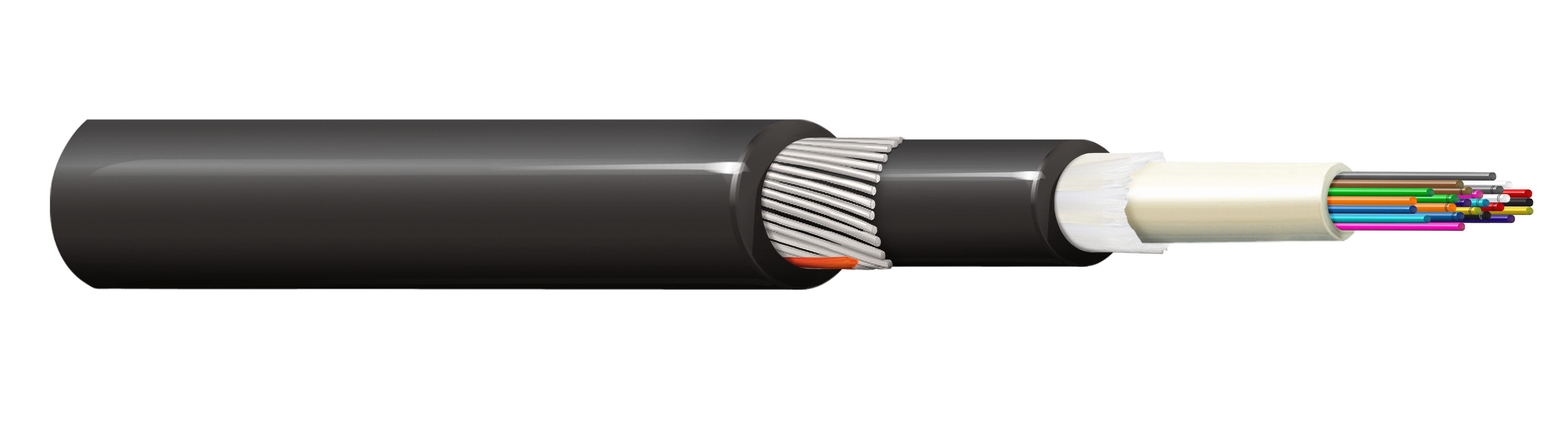 Central Loose Tube Fiber Cable GQWM124