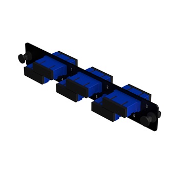 Rack-Mount Panel - FX Adapter Strip SC Duplex