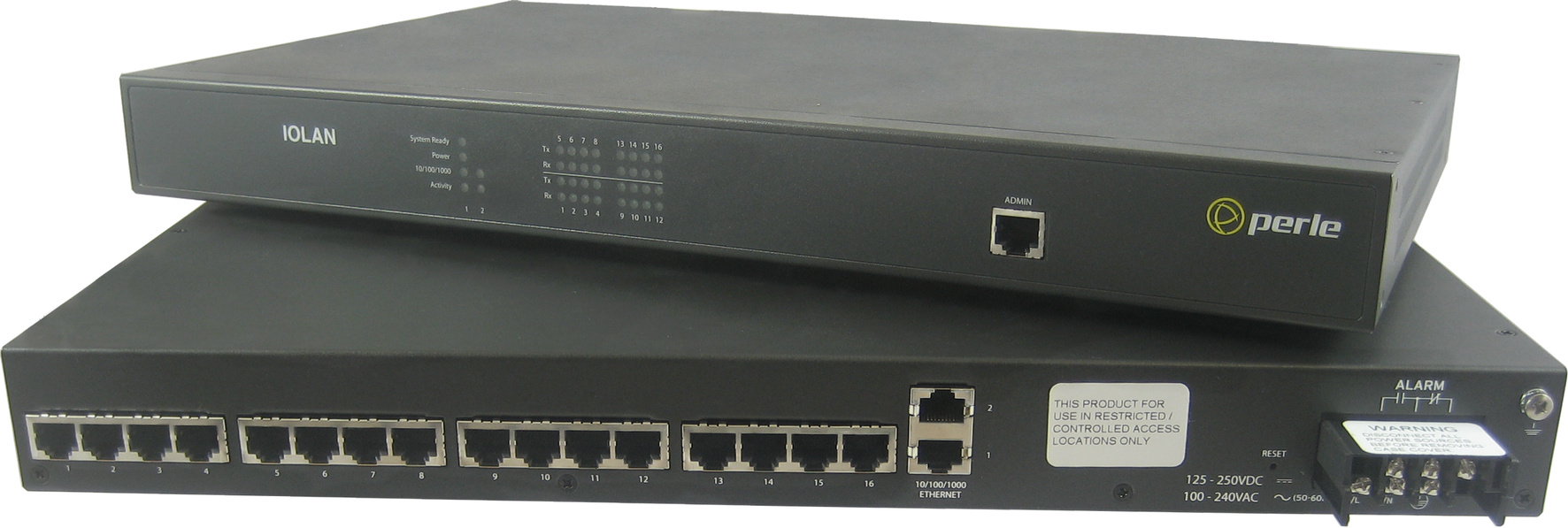 その他 Perle IOLAN STS 10/100/1000 Ethernet IOLAN STS Rack Terminal Server | RS232 to Ethernet | Perle