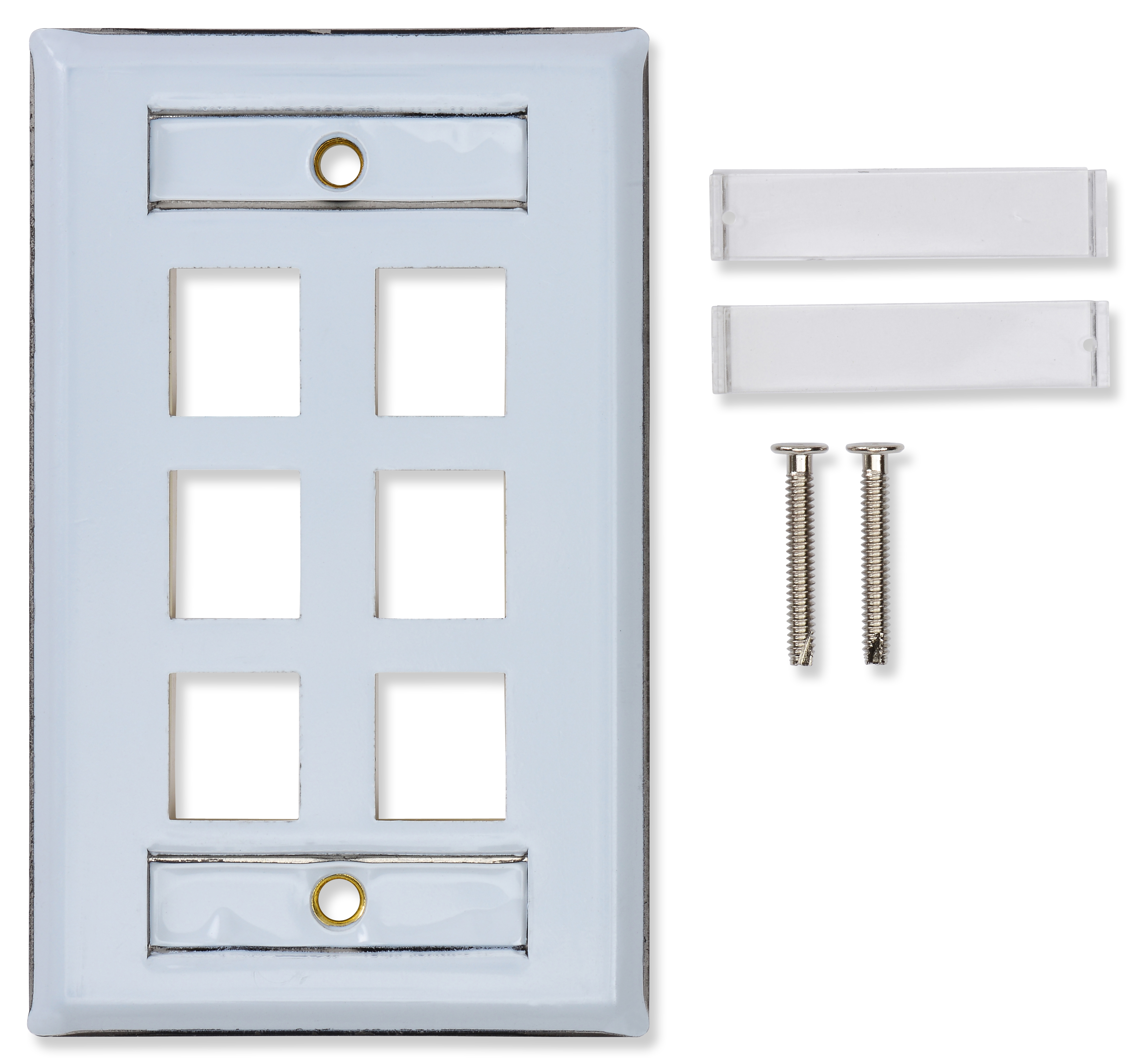 Wallplates - KEYCONNECT STAINLESS SG FP