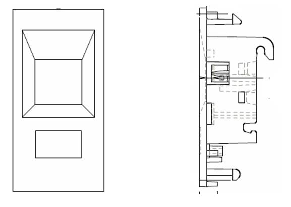 INSERT EUROMOD FACEPLATE FLUSH