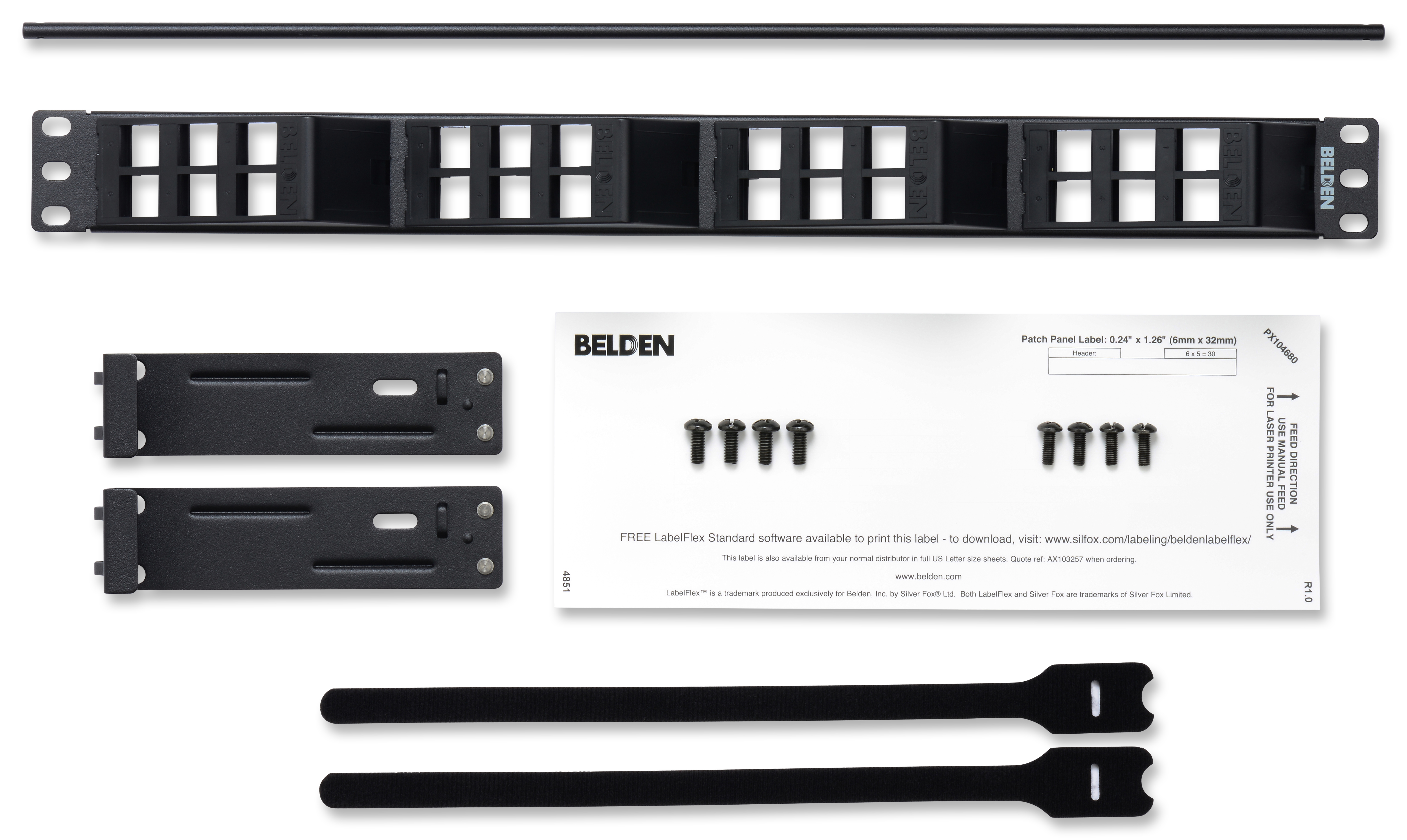 KCONN AngleFlex PP 24 1U