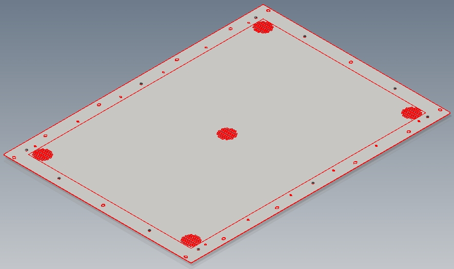 XHM Perforated Top Panel Options