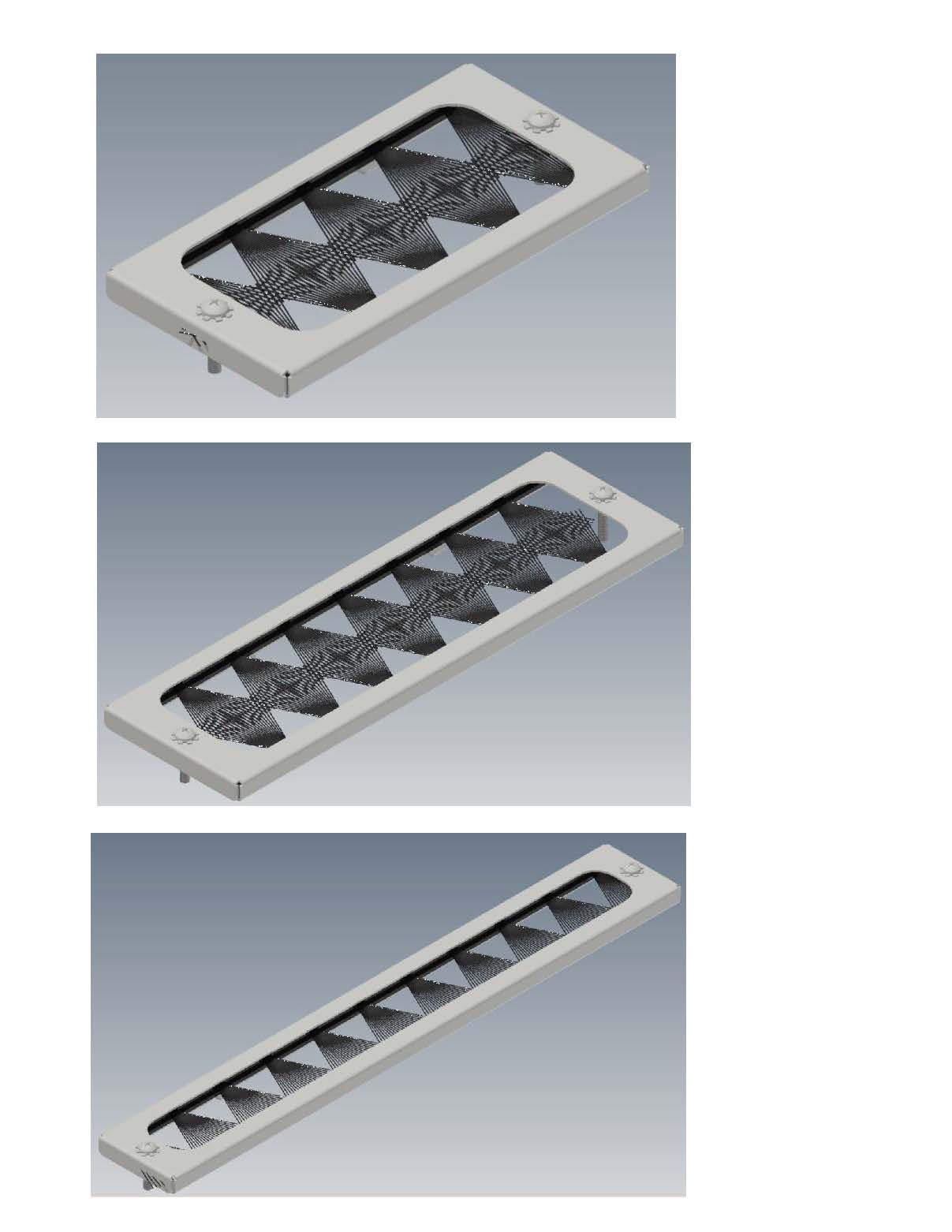 Cabinet Top Frame Brush Kit