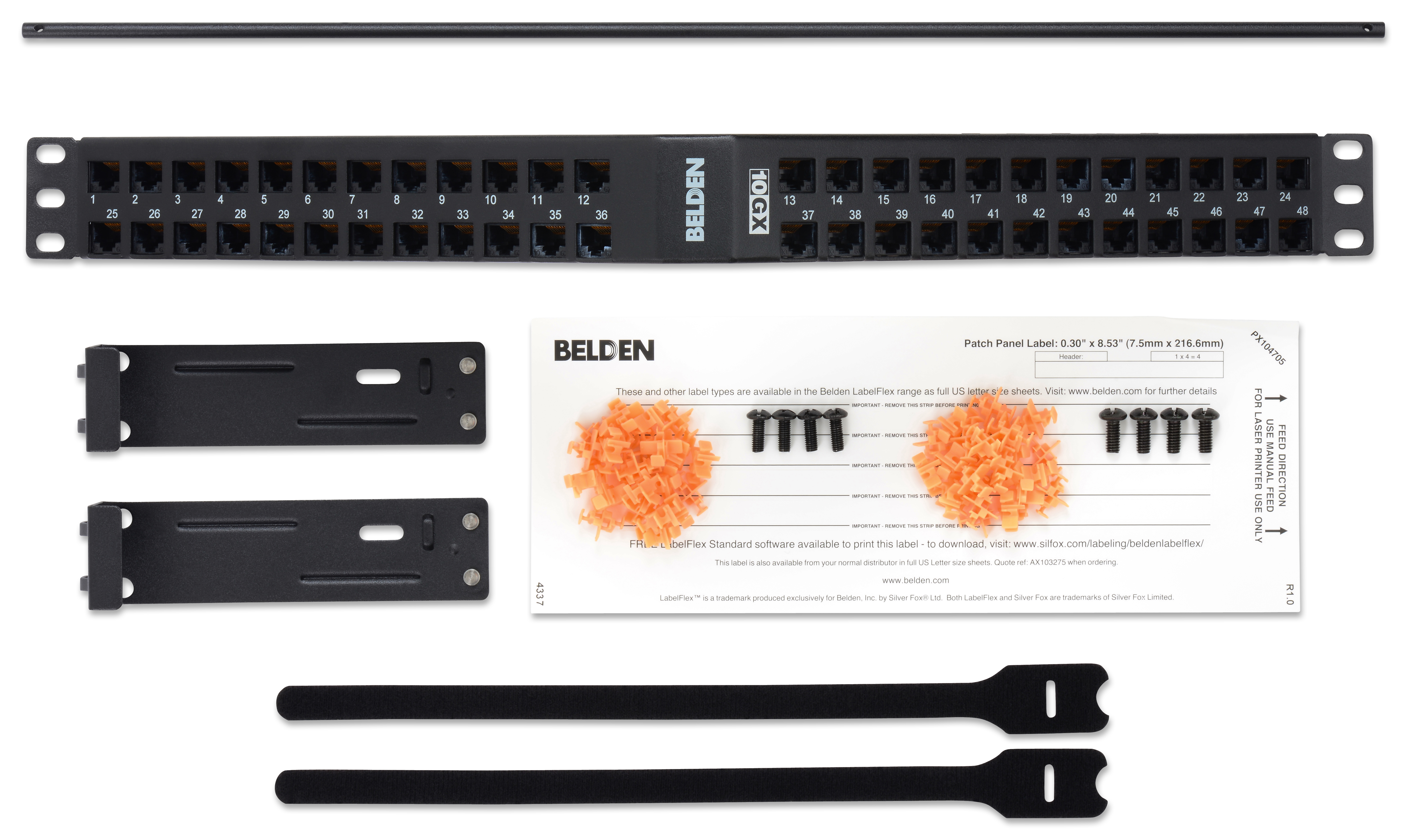 10GX Angled PP 48 1U