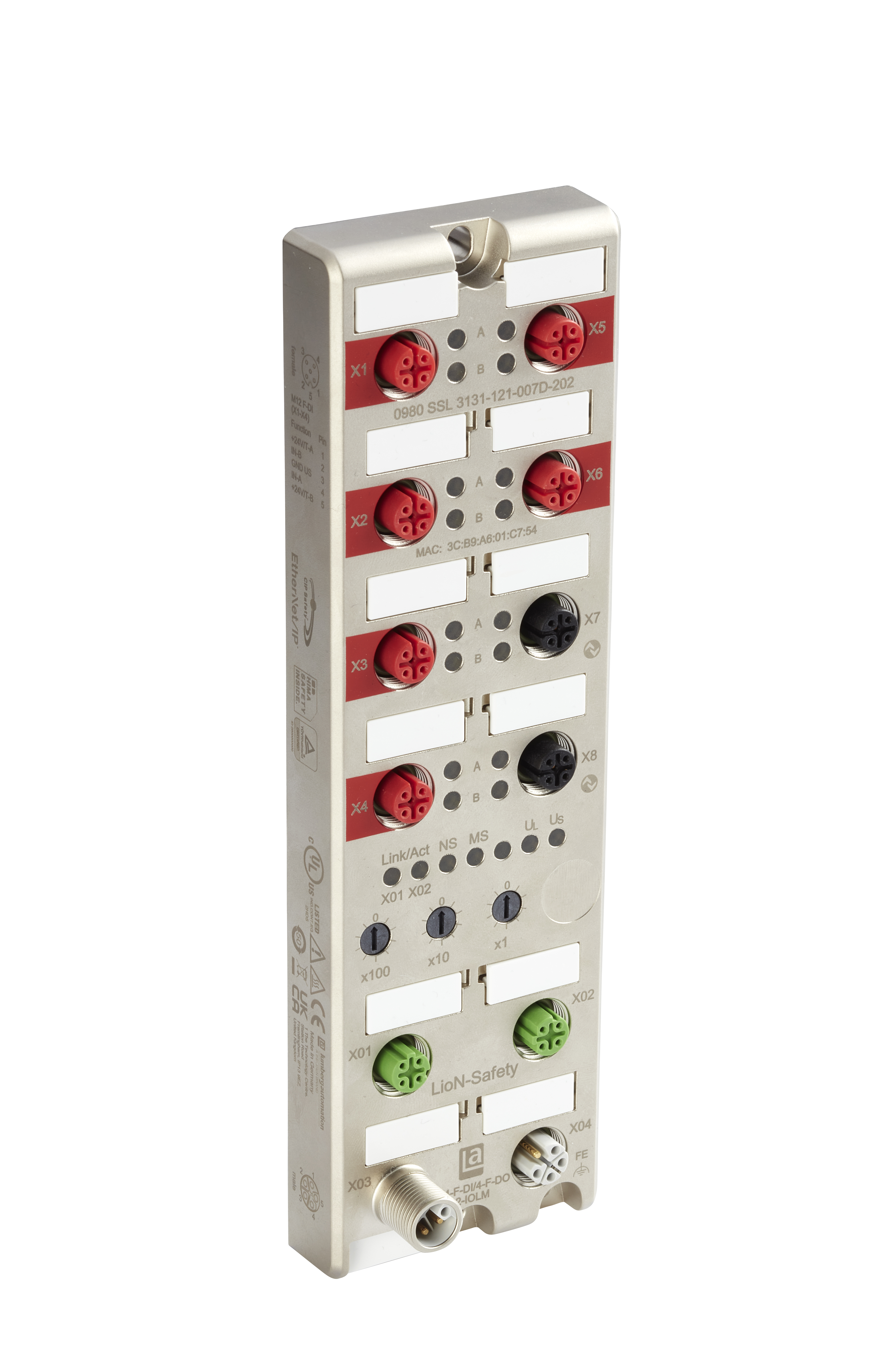 Safety I/O Modules - 0980 SSL 3131-121-007D-202