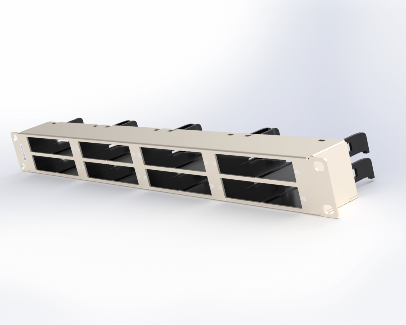 Rack-Mount Panel - PP-1U-4DC
