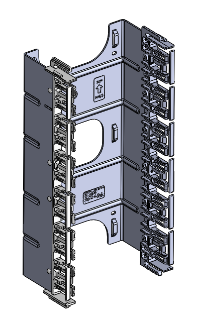 その他 CONNECTED OVER THE DIMENSION Category 6 Cross-Connect System - AX101471