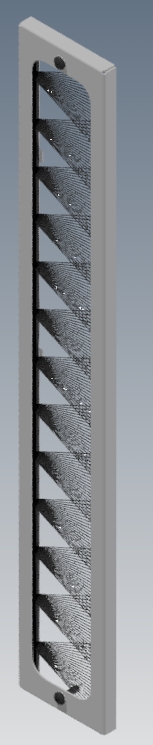 Front Rail Air Blocker Brush Kit