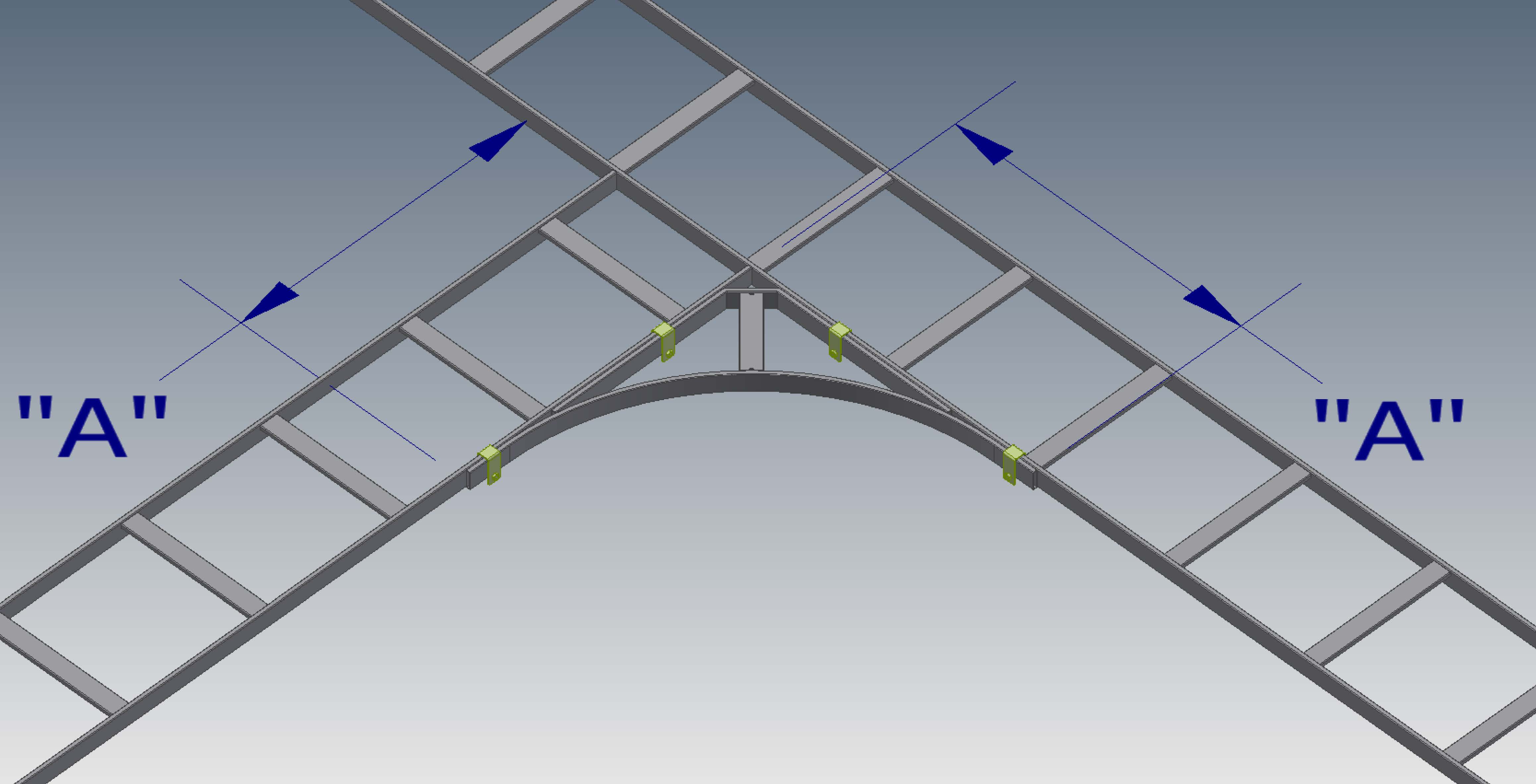 Cable Runway Corner Bracket