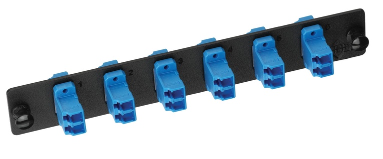 FX Adapter Strip LC Duplex