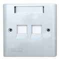 FACEPLATE ONE PCE FLUSH