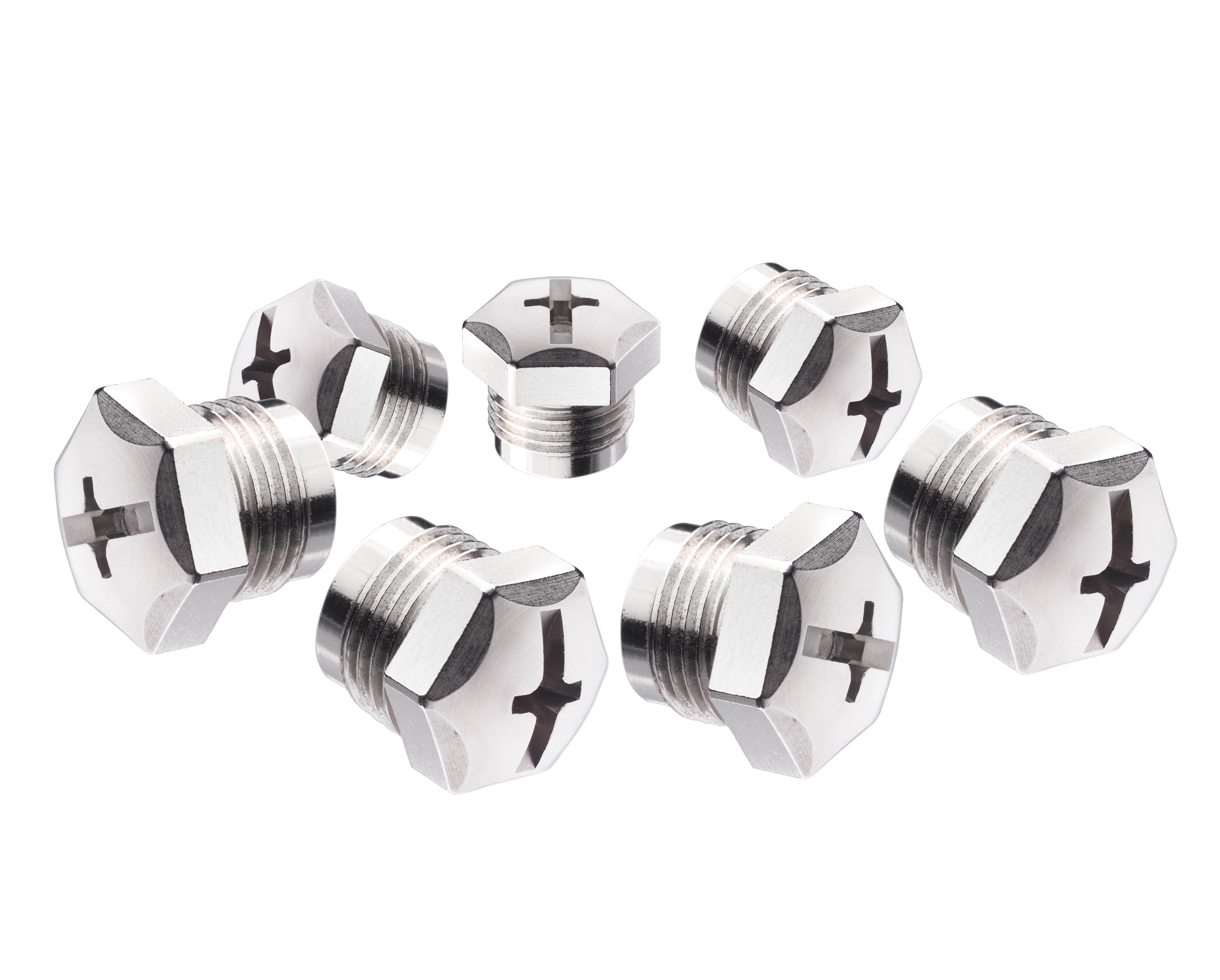 Protection screw for M12 socket, metal, IP65/67 (25 pieces)